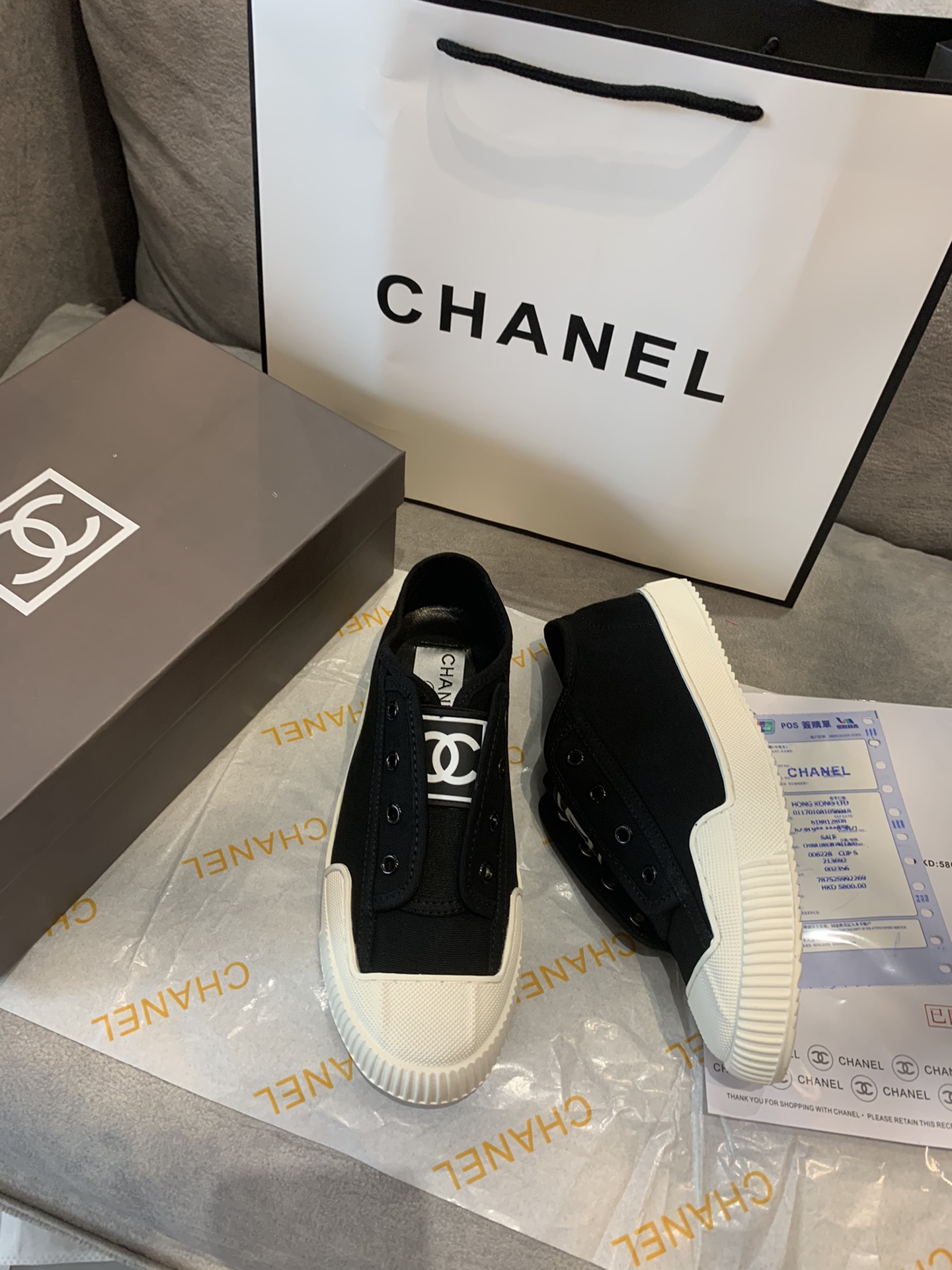 C style classic canvas casual shoes-Luxeon