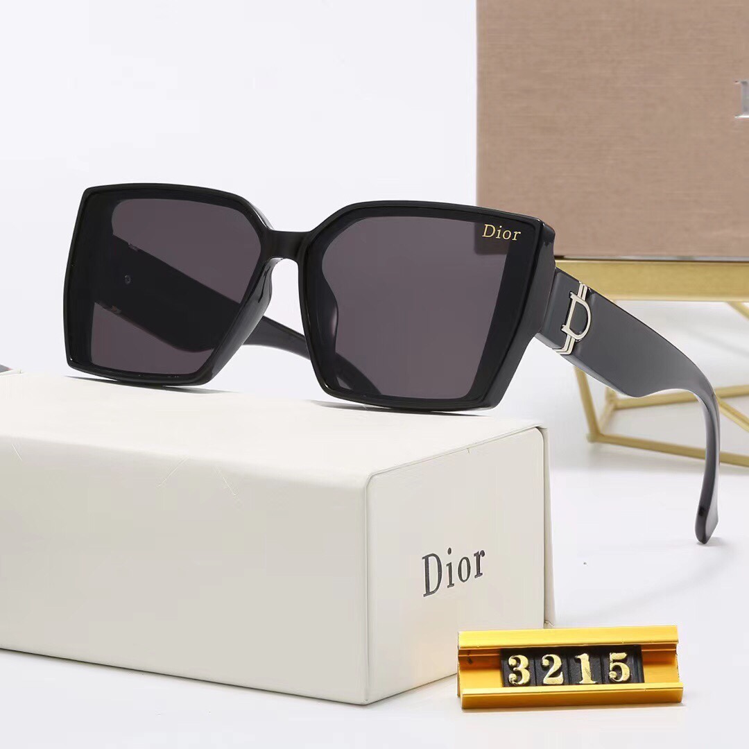 D style fashion new sunglasses-Luxeon