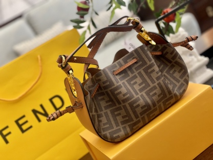 F style Handbags FF Printing-Luxeon