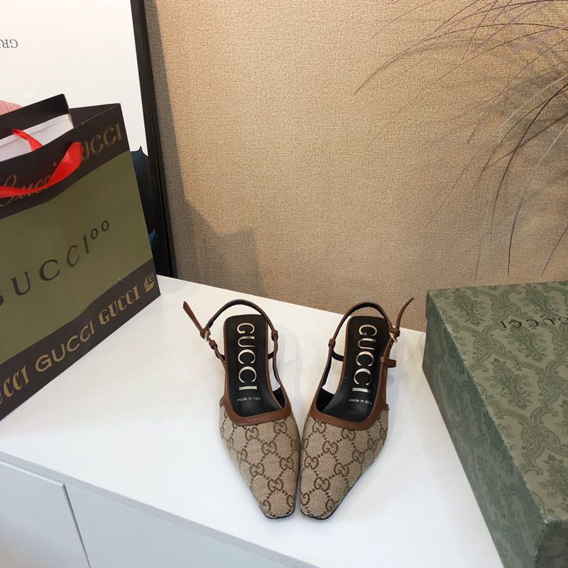 G style vintage women sandals pumps-Luxeon