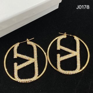 Valentino Classic Design Earrings-Luxeon