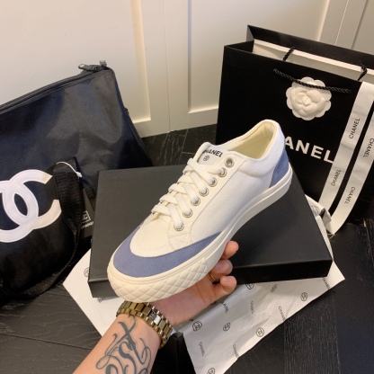 C style Vintage retro sneakers casual shoes-Luxeon