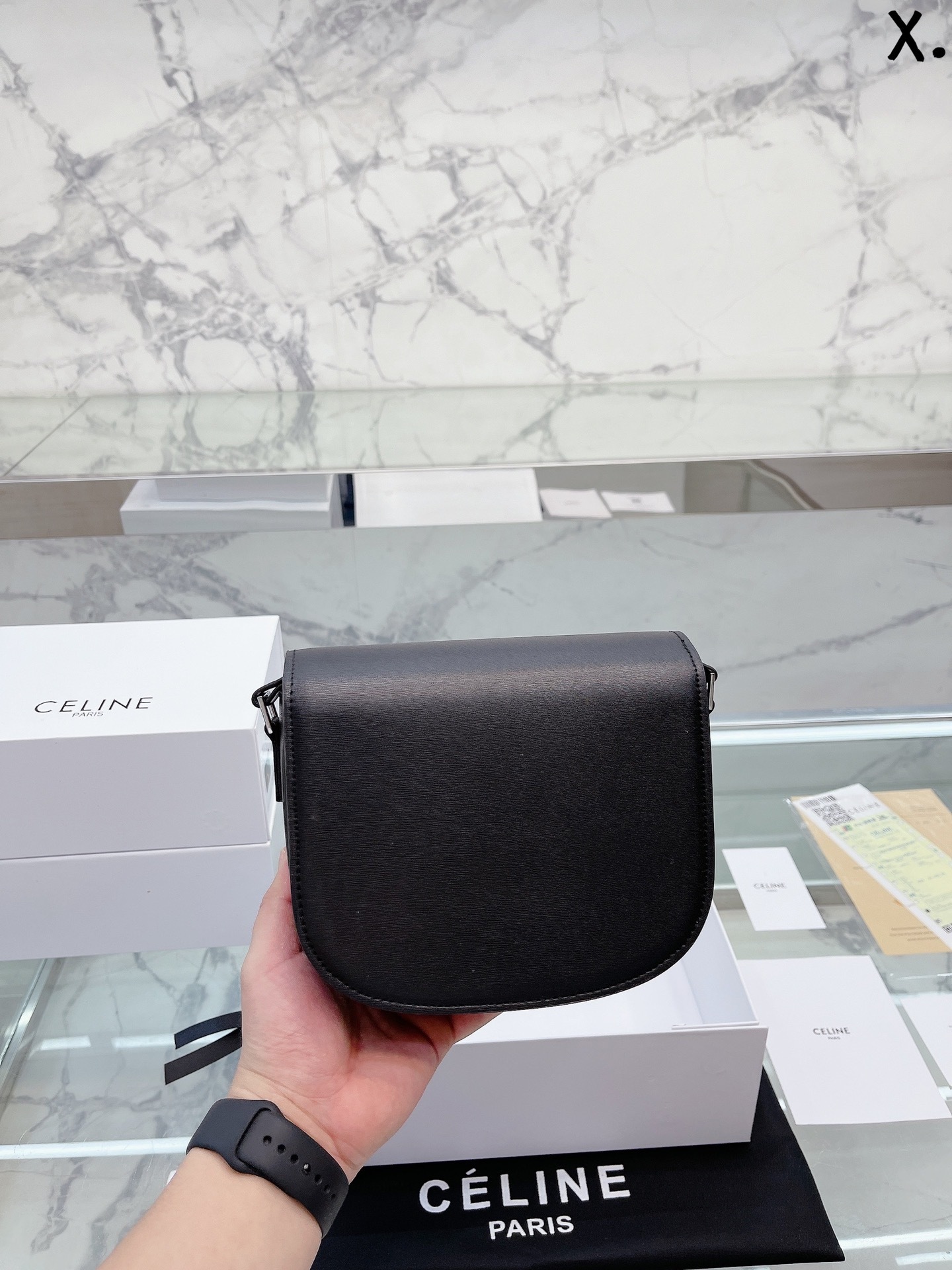 C style Teen Besace saddle bags-Luxeon