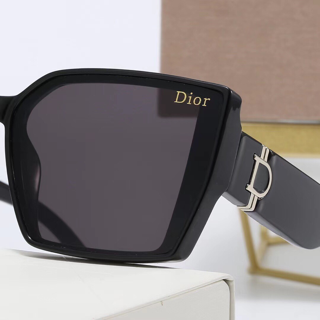D style fashion new sunglasses-Luxeon