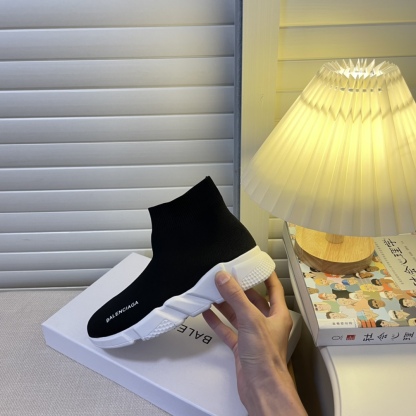 women knitted sock boots-Luxeon