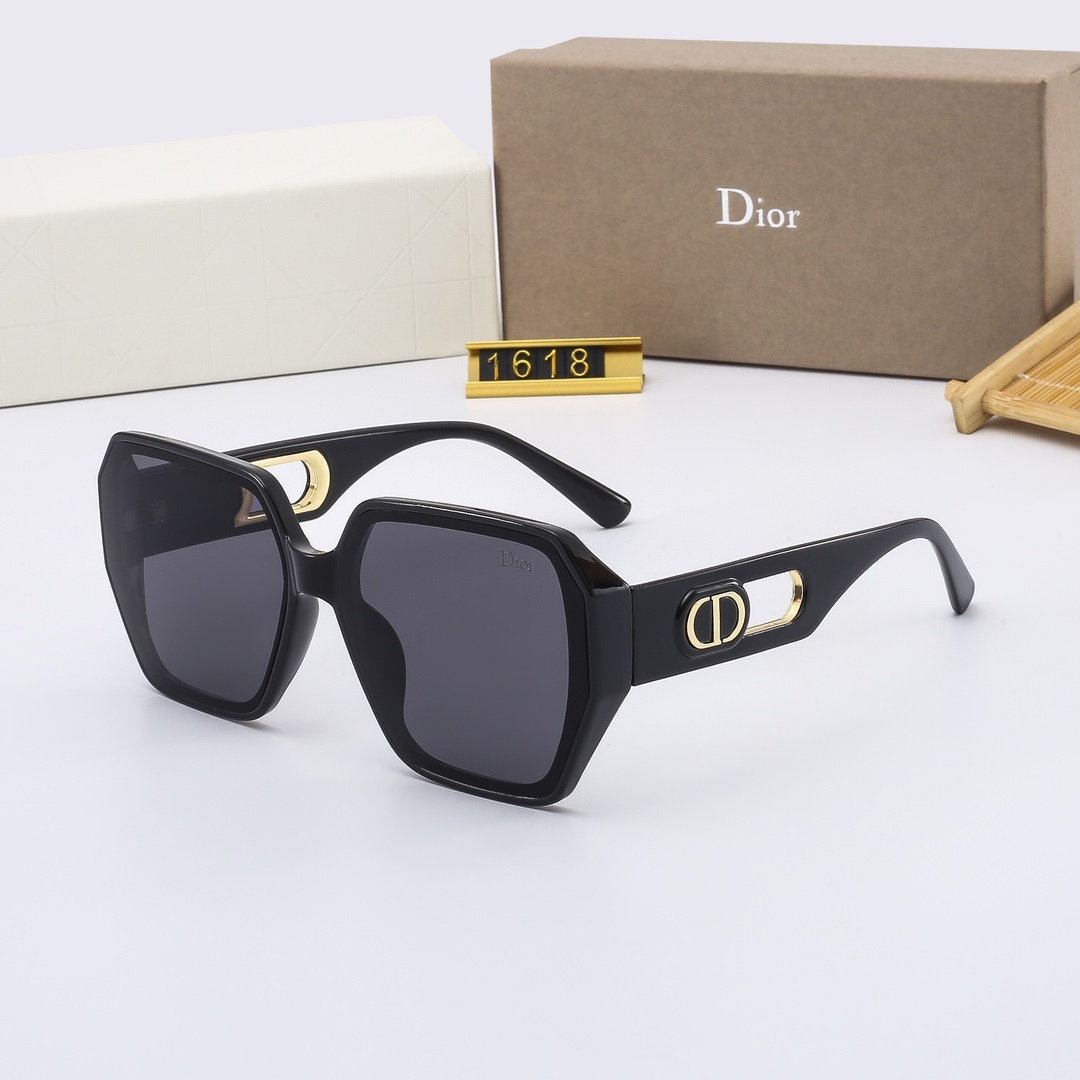 D style fashion retro glasses-Luxeon
