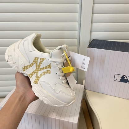 MLB new height-increasing thick sole sneakers casual shoes-Luxeon