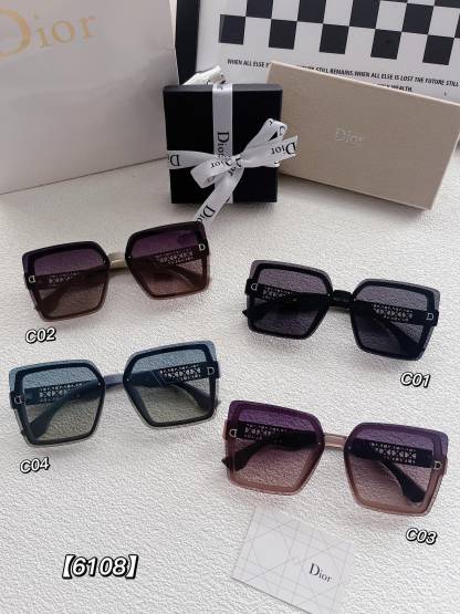 D style women fashion sunglasses-Luxeon
