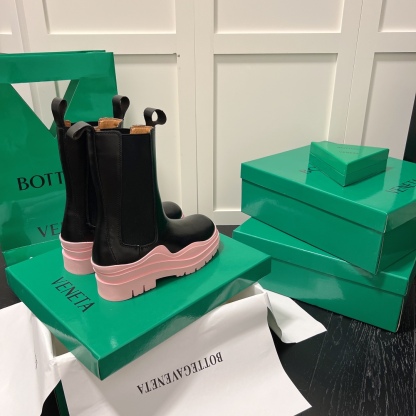 Bottega Venet mid-calf heeled boots-Luxeon