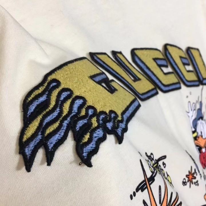 G style Donald Duck cartoon printed T-shirt-Luxeon