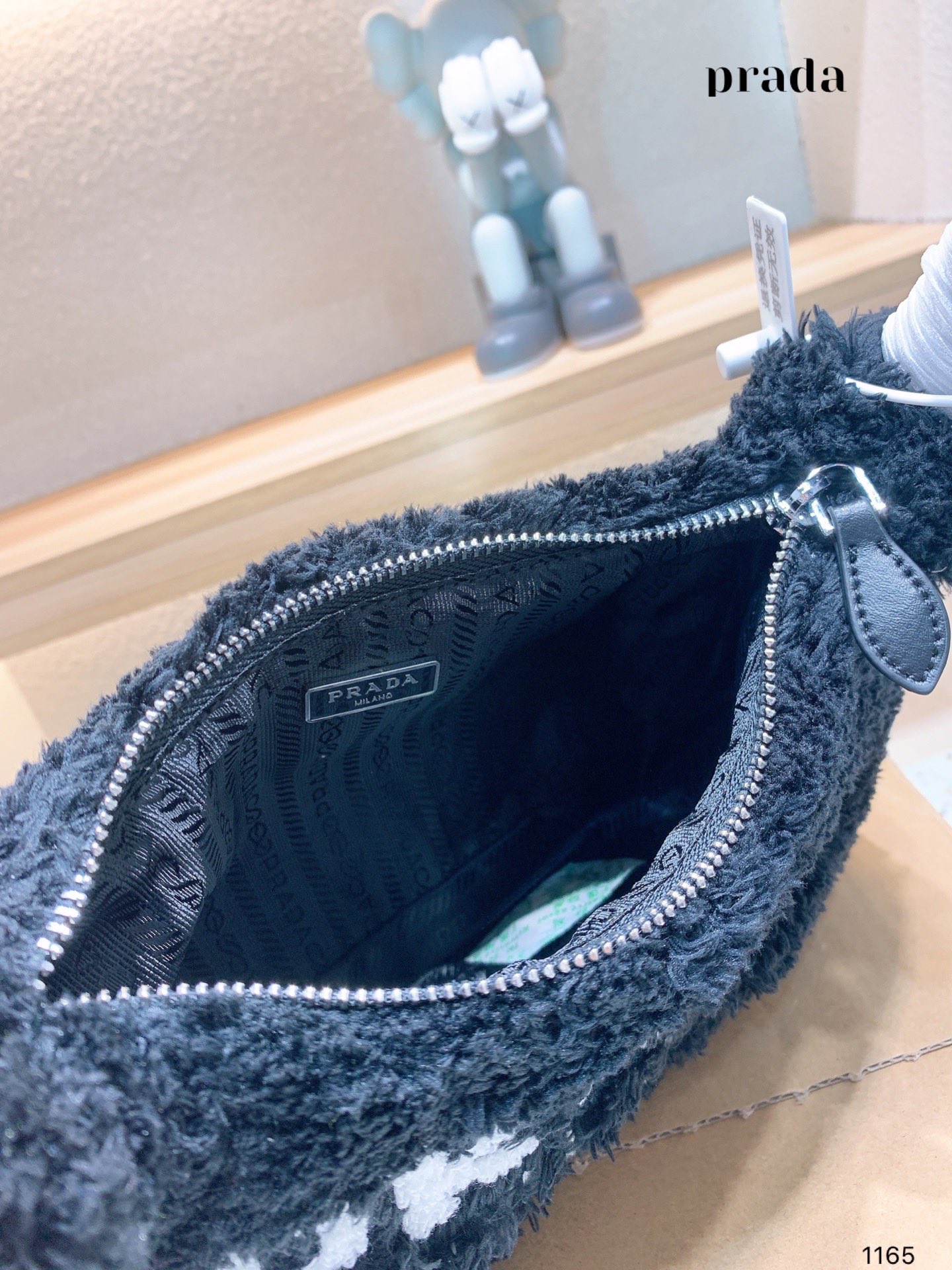 P style Hobo Handbags Underarm Bags Velvet-Luxeon