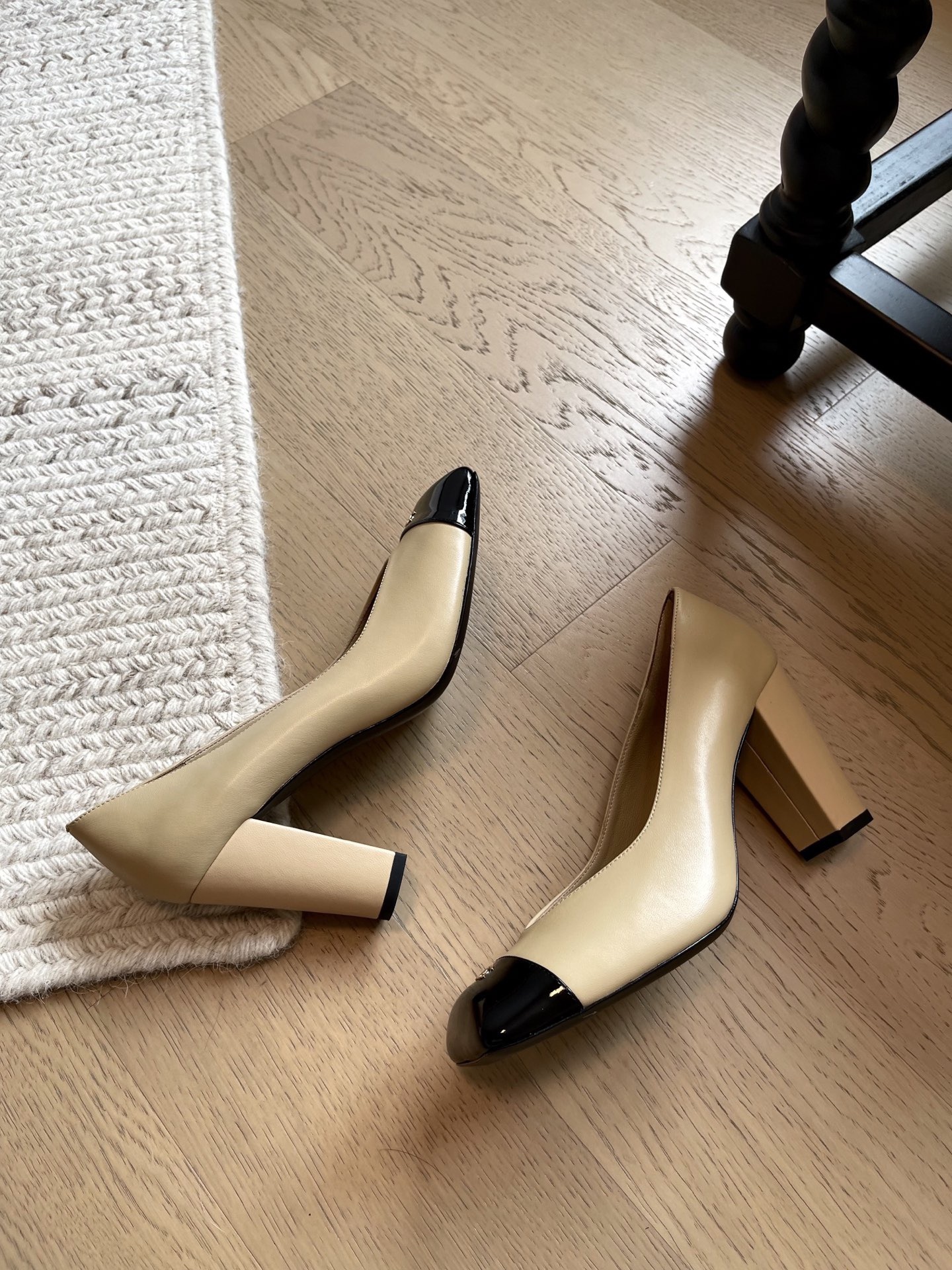 Square-toe high heels 35-42