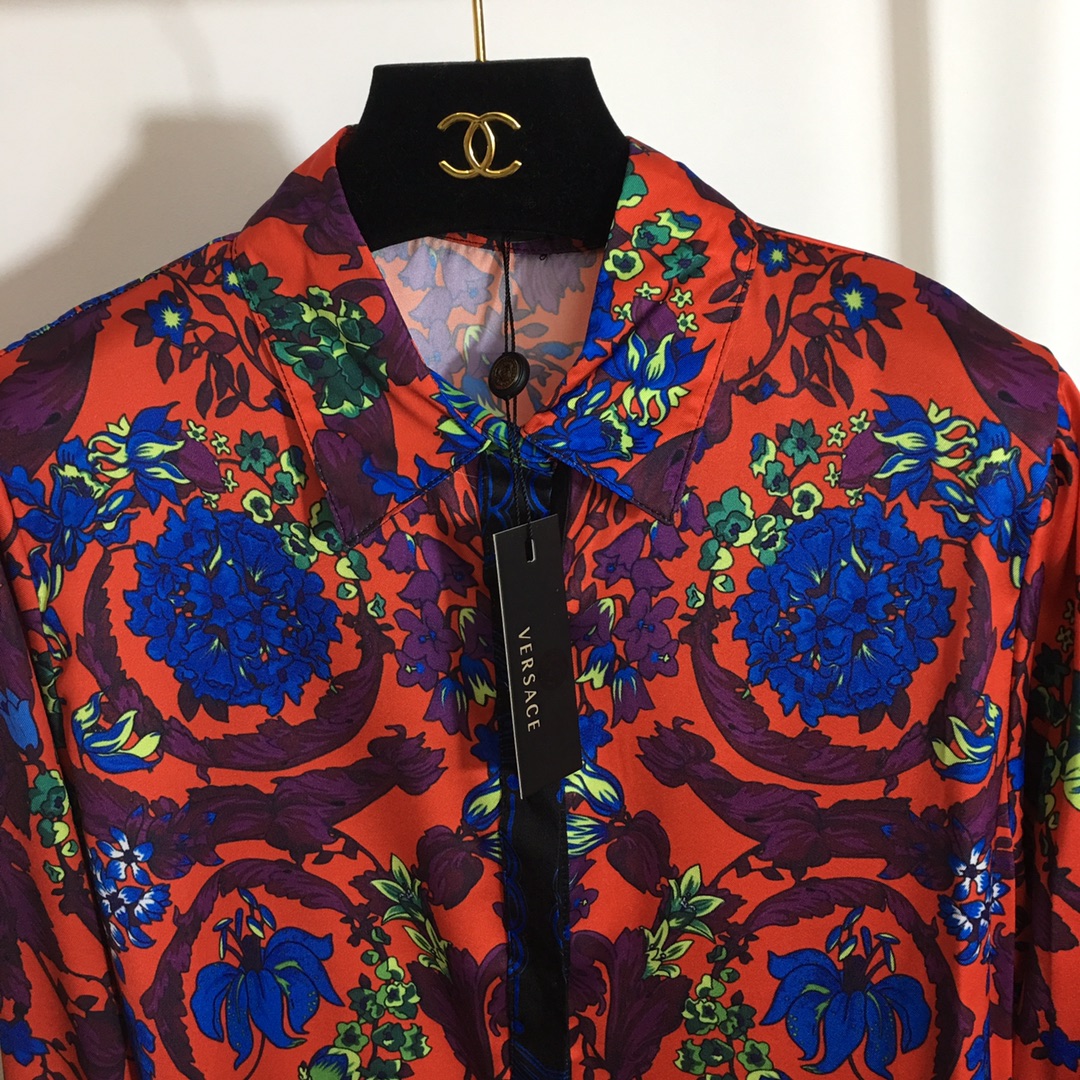 Versace printed shirt-Luxeon