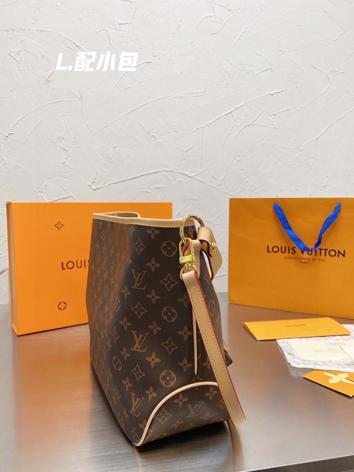 L style . Handbags Tote Shopping Bags 2 In 1-Luxeon