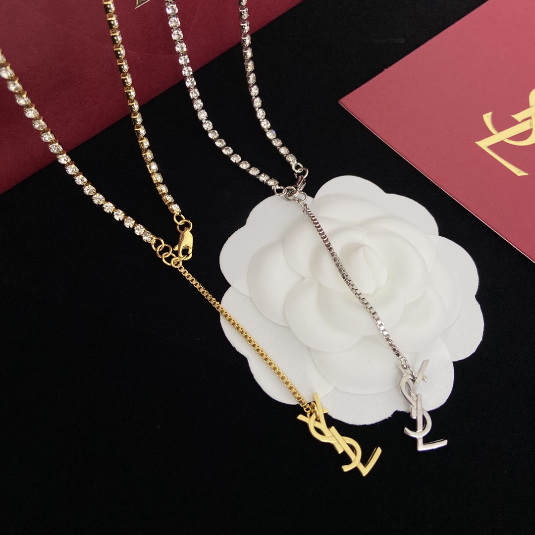 Saint Laurent new star necklace-Luxeon