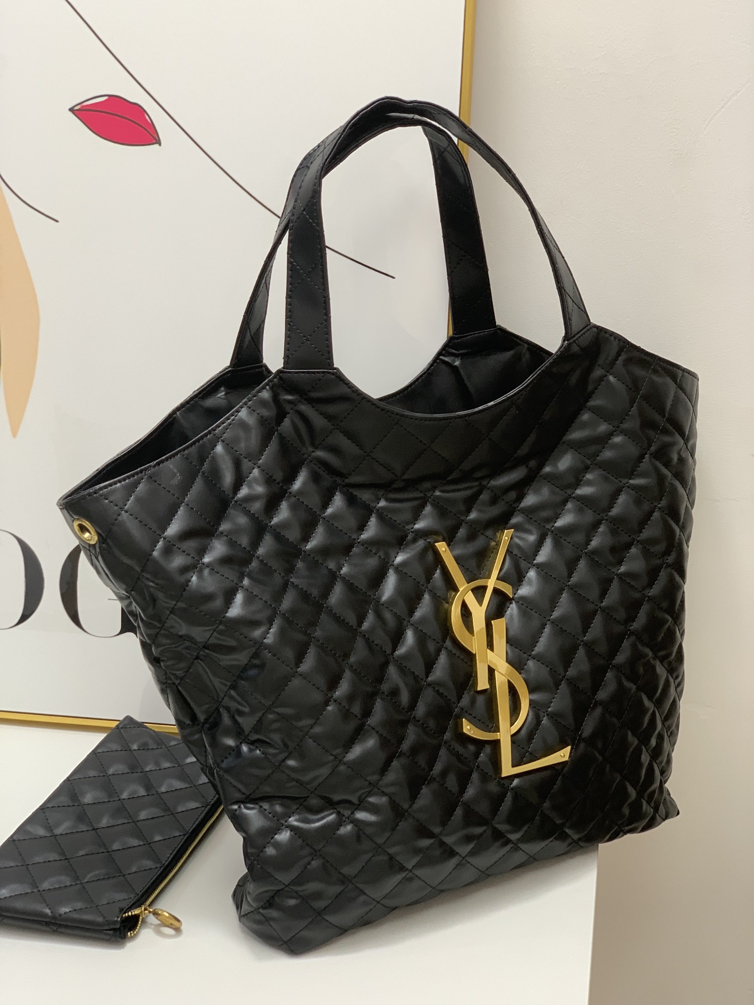 Y style SAINT LAURENT Classic Tote Bags【medium size】-Luxeon