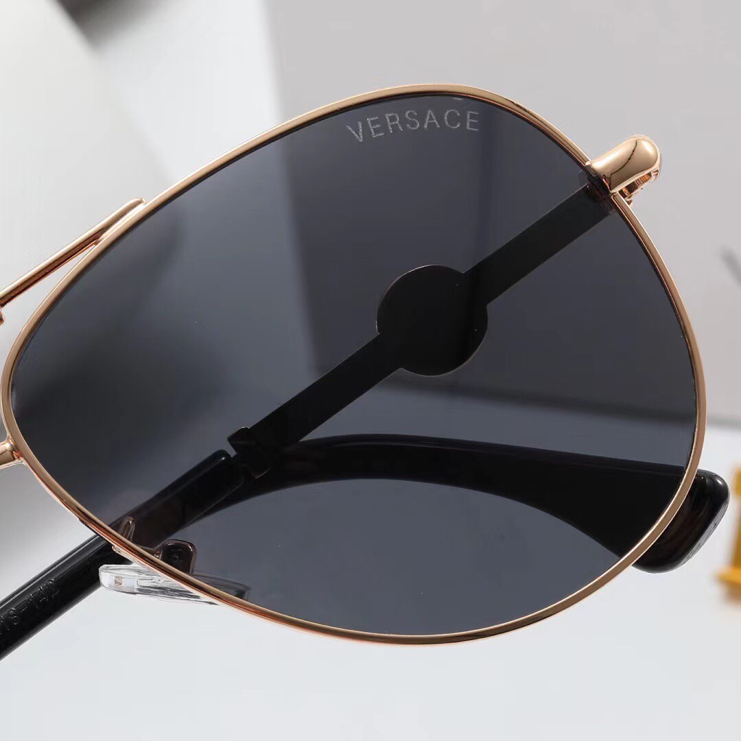 Fashion Vintage Ladies Metal Frame Sunglasses-Luxeon