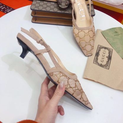 G style vintage women sandals pumps-Luxeon