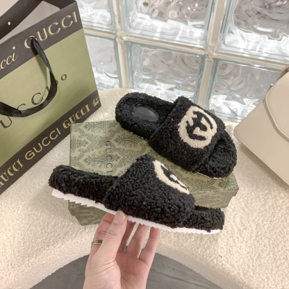 G style winter wool slippers-Luxeon