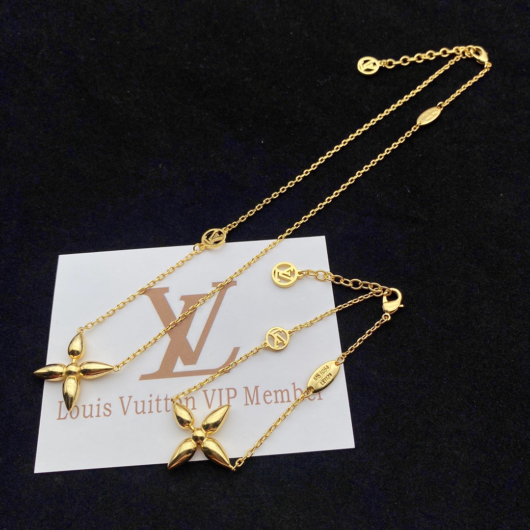 L style New Logo Bracelet Necklace-Luxeon