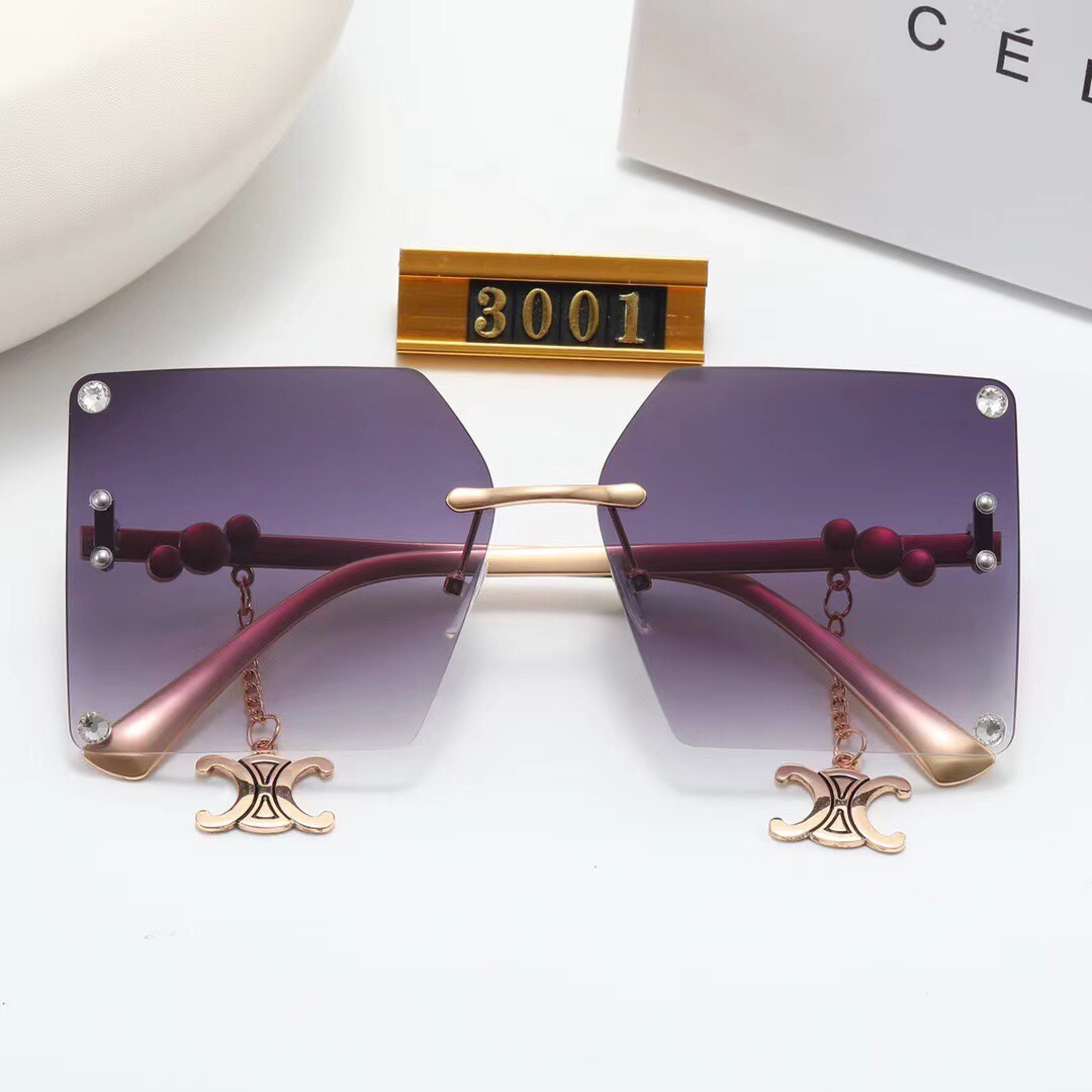 C style Fashion Ladies Vintage Sunglasses-Luxeon
