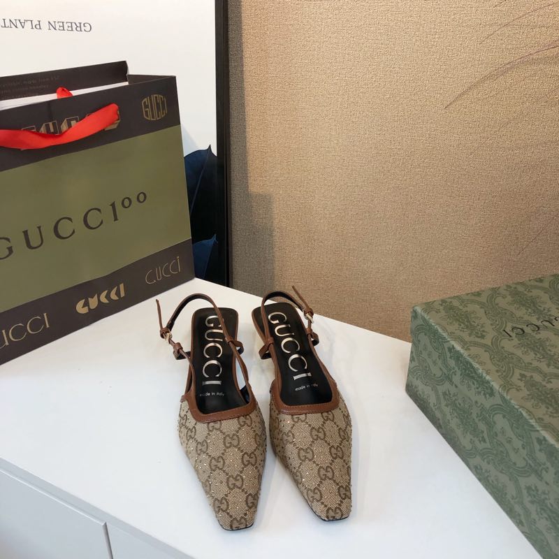 G style vintage women sandals pumps-Luxeon