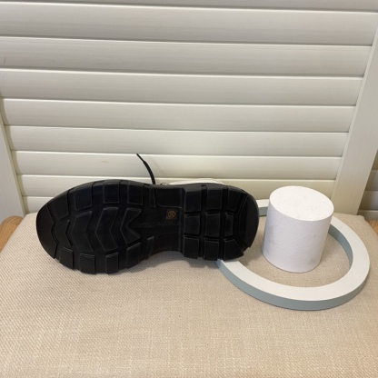 Alexander McQueen British style women rider short boots-Luxeon