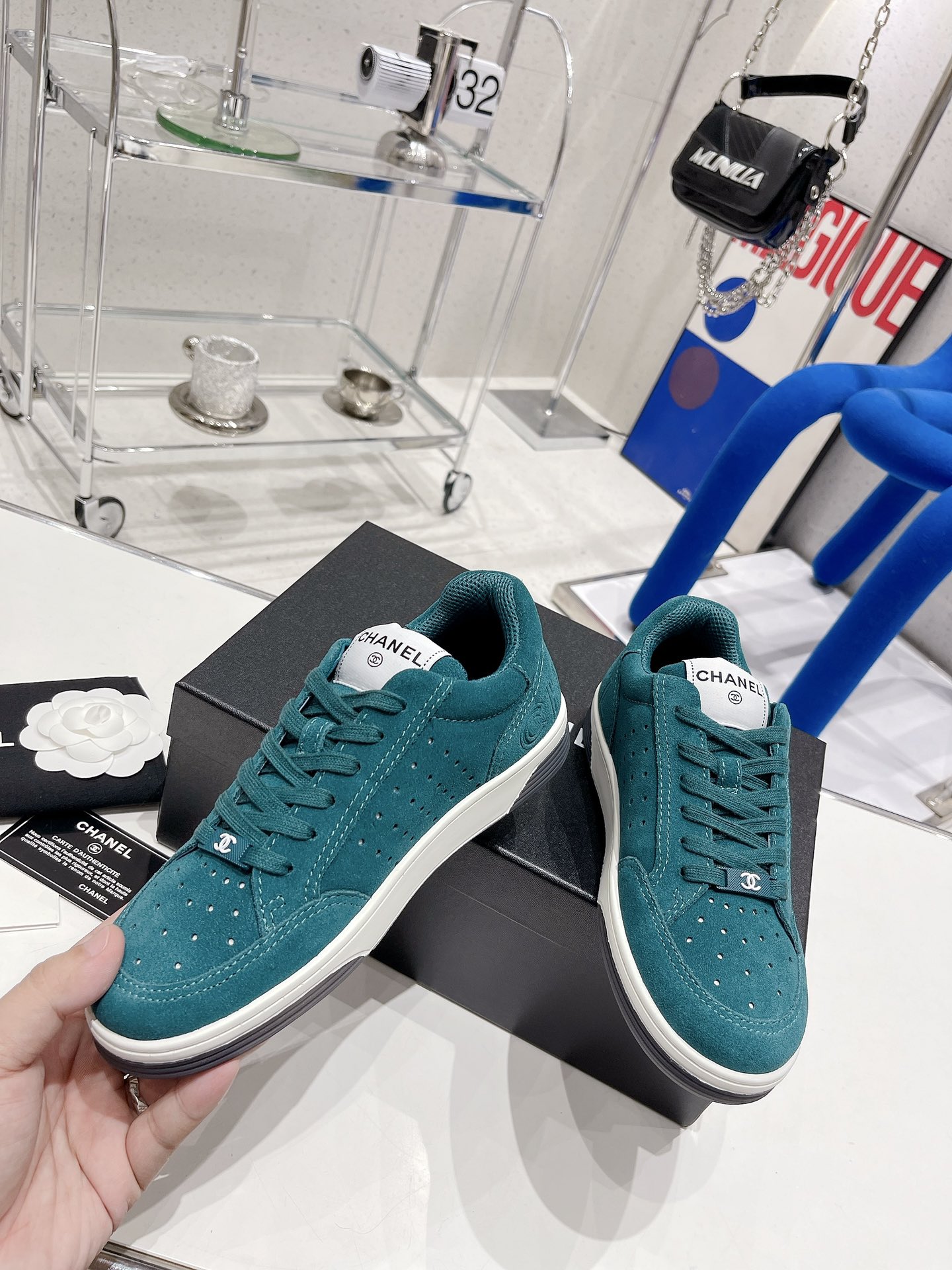 C style new all-matching skate shoes casual shoes-Luxeon