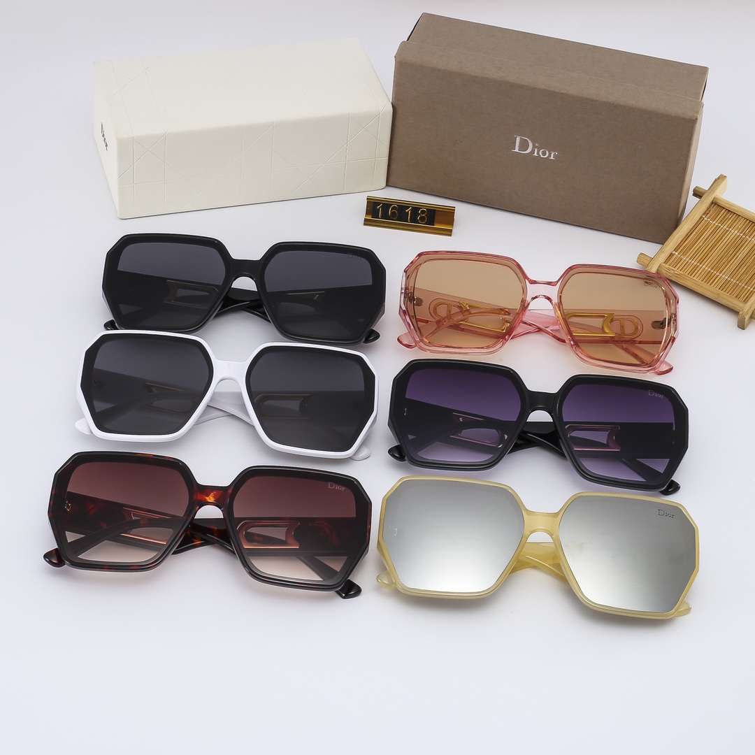 D style fashion retro glasses-Luxeon