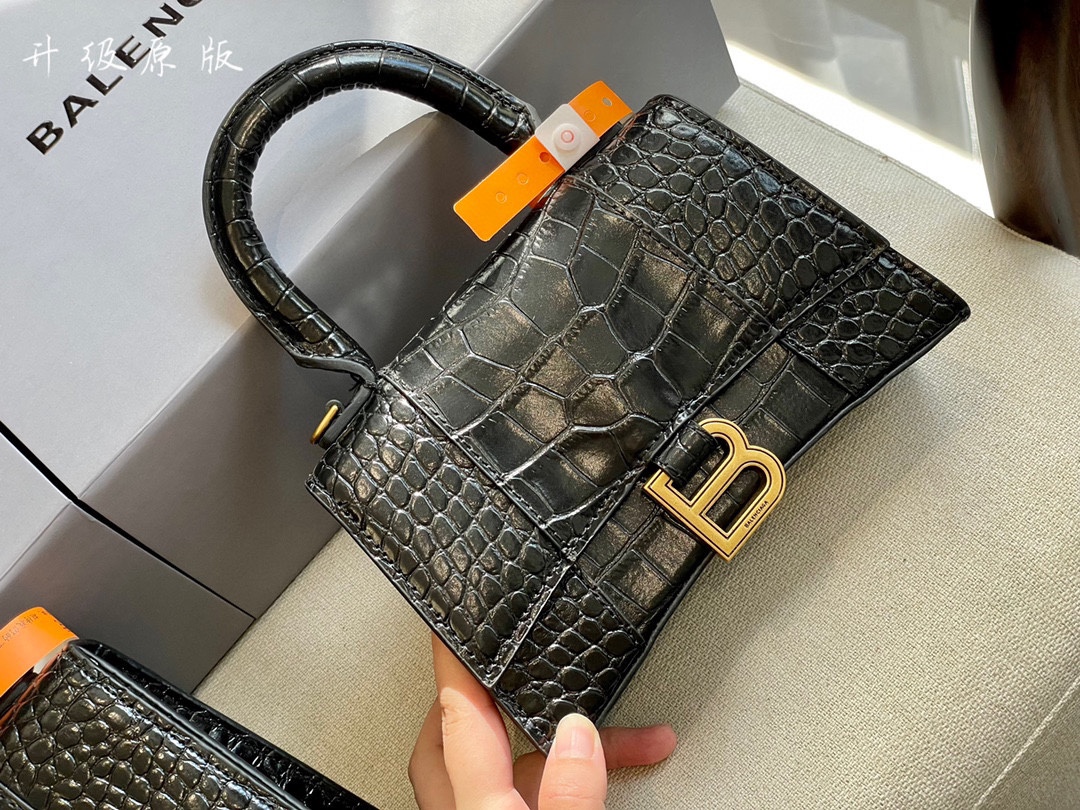 B style New hourglass handbag-Luxeon