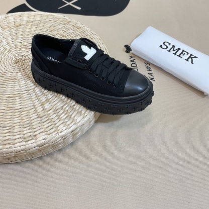 SMFK Tide Cross logo thick sole casual shoes-Luxeon
