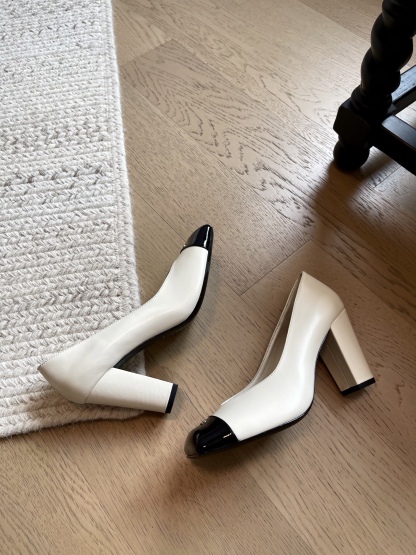 Square-toe high heels 35-42