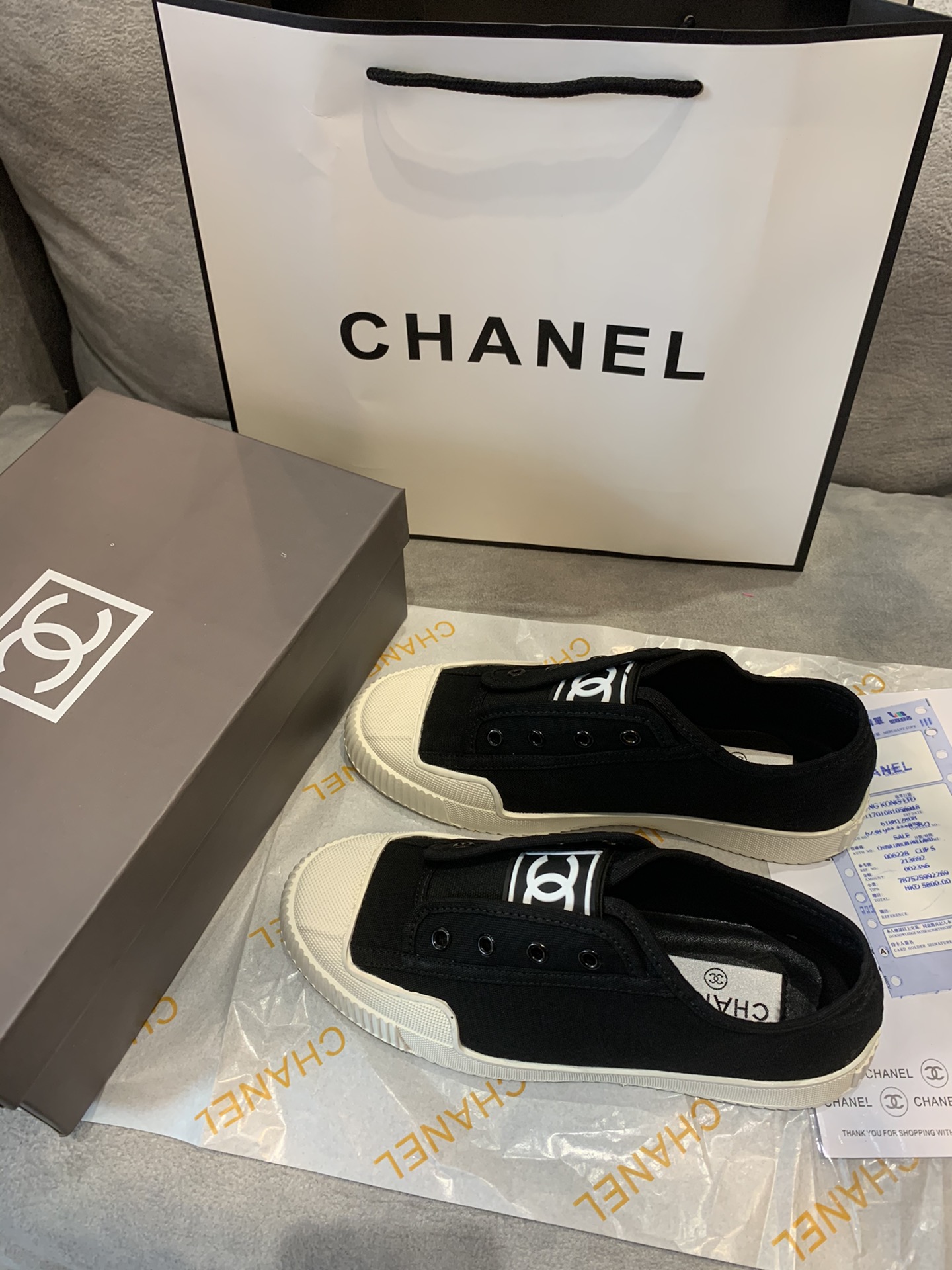 C style classic canvas casual shoes-Luxeon