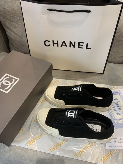 C style classic canvas casual shoes-Luxeon