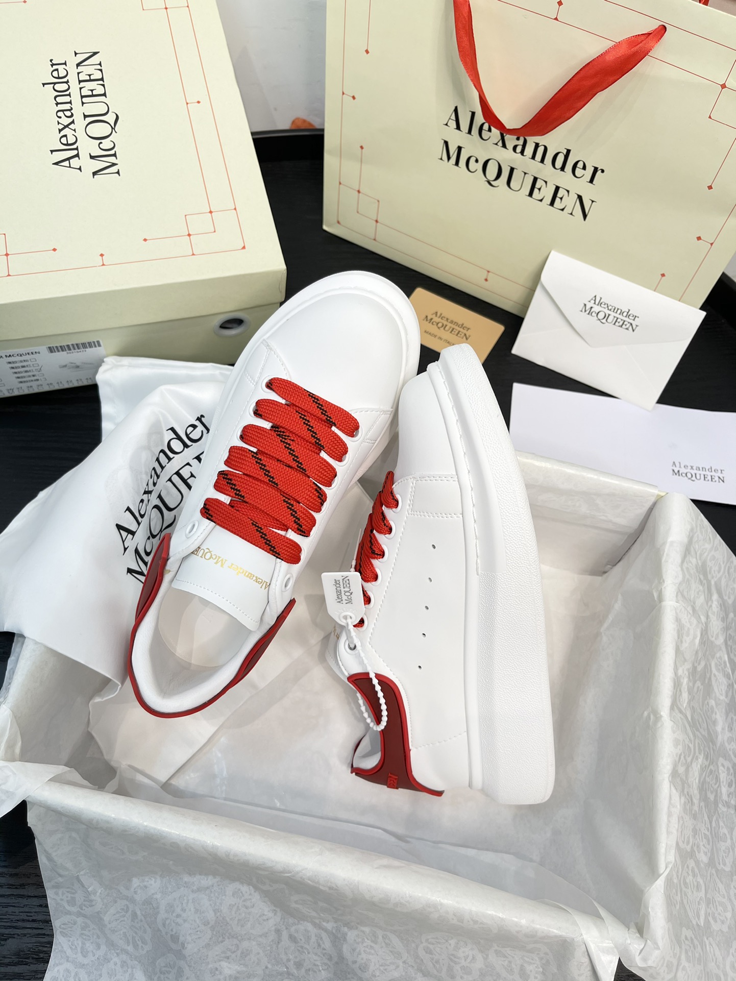 Alexander Mc QUEEN  women sneakers casual shoes-Luxeon