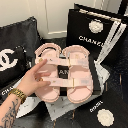 C style Early Spring Velcro Sandals-Luxeon