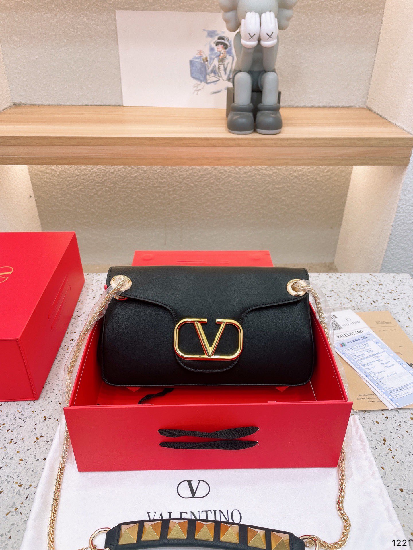 VALENTINO Rockstud Alcove handbags rivet-Luxeon