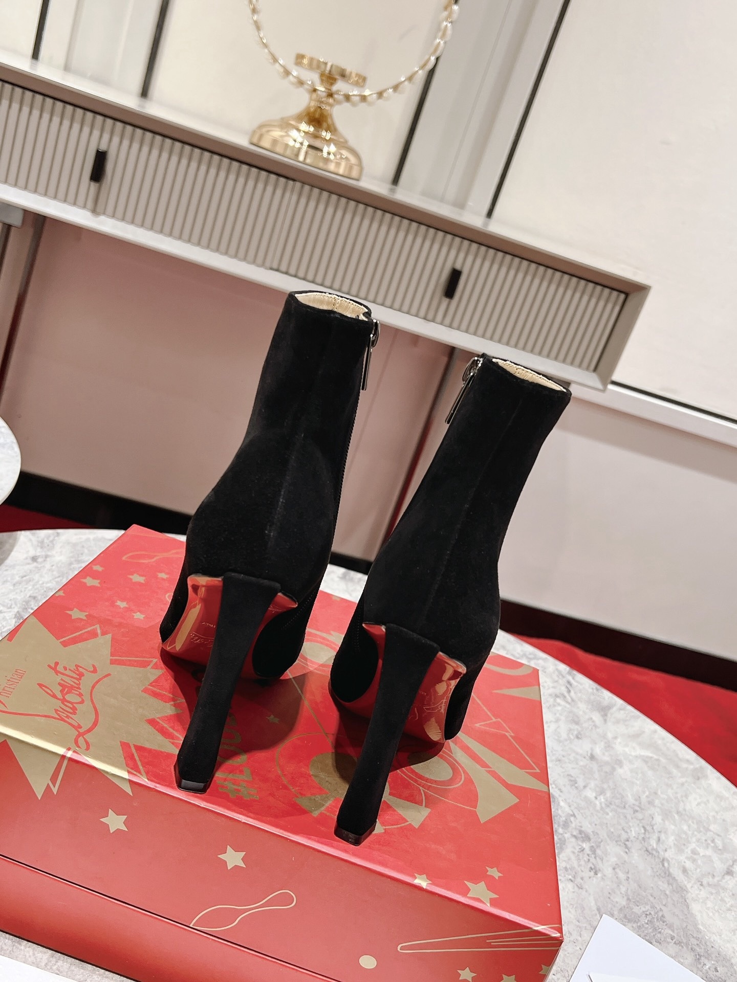 Suede high heels 9cm/35-42