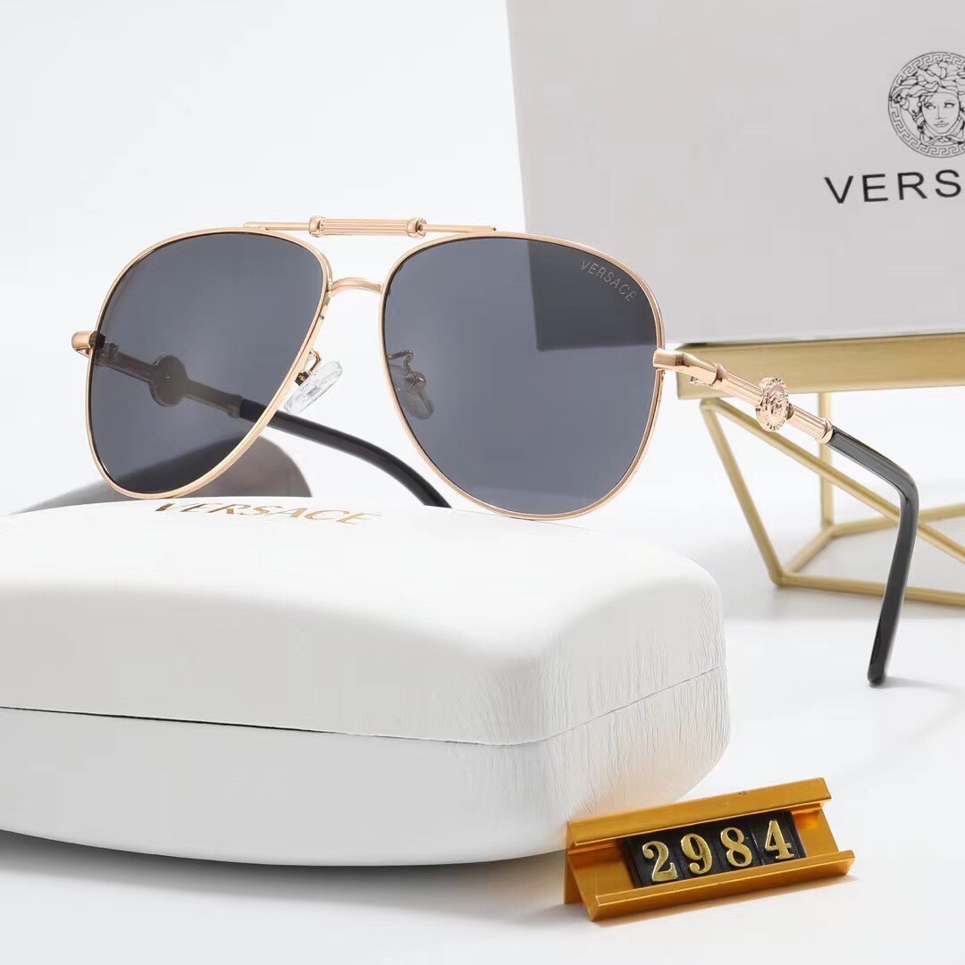 Fashion Vintage Ladies Metal Frame Sunglasses-Luxeon