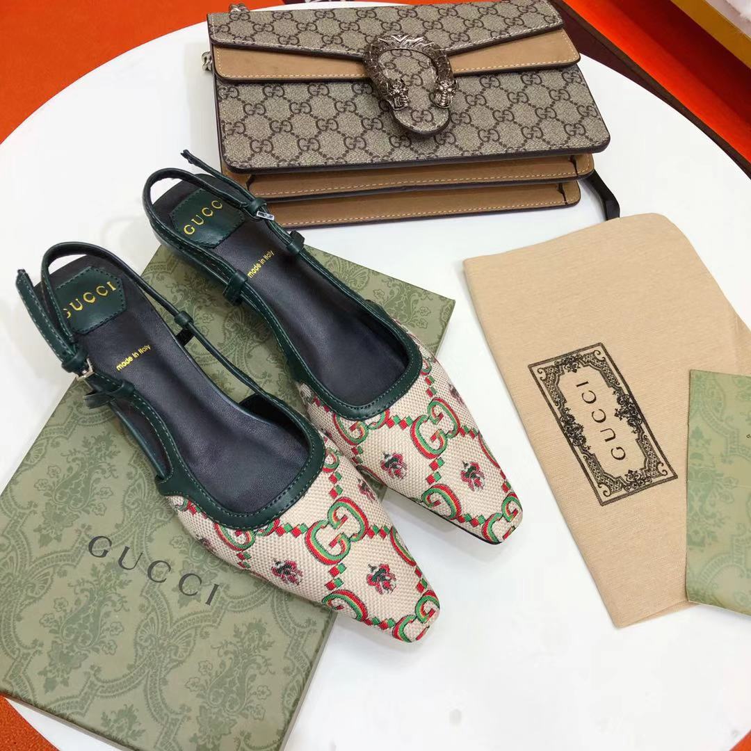 G style vintage women sandals pumps-Luxeon