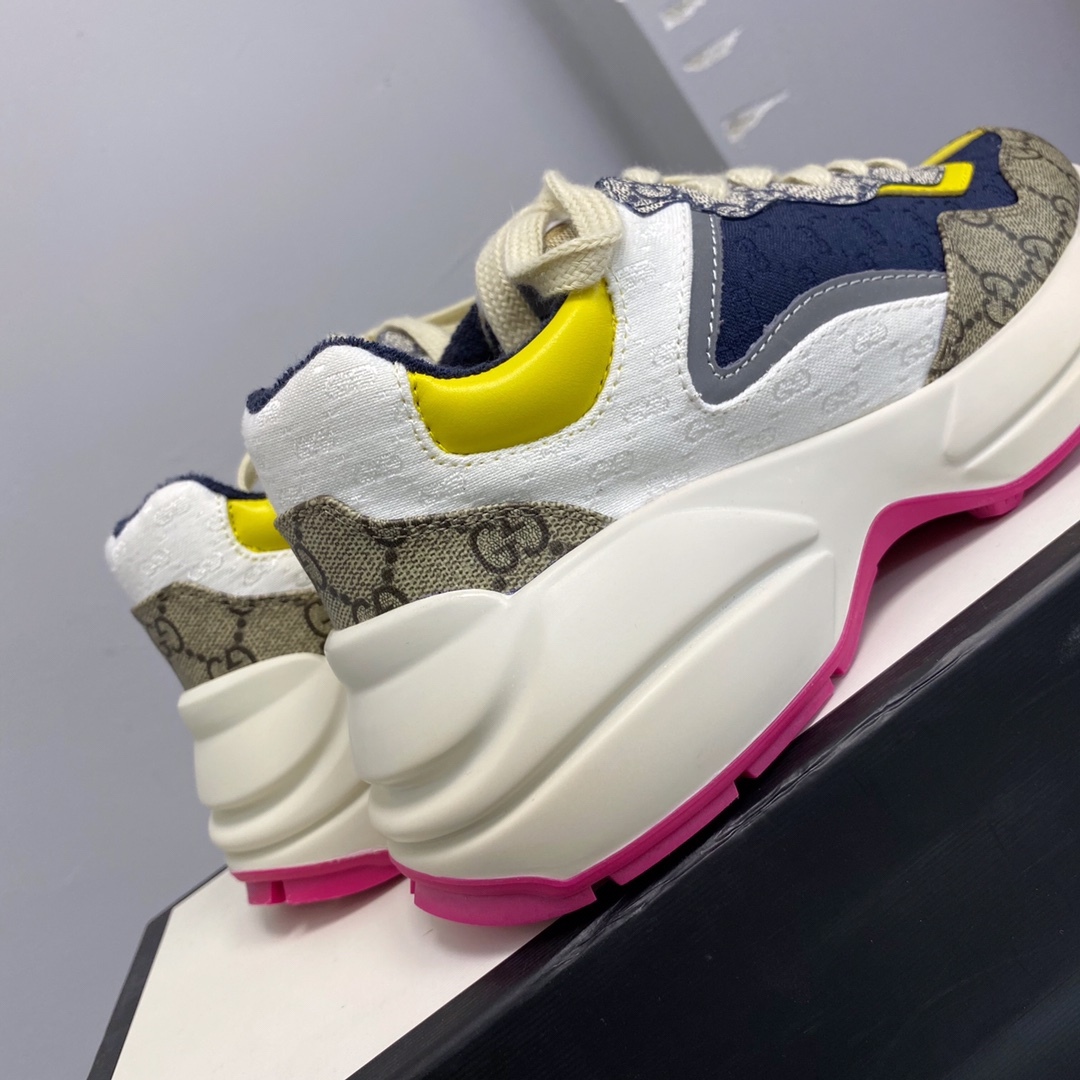 G style new rhyton thick bottom sneakers dad shoes-Luxeon