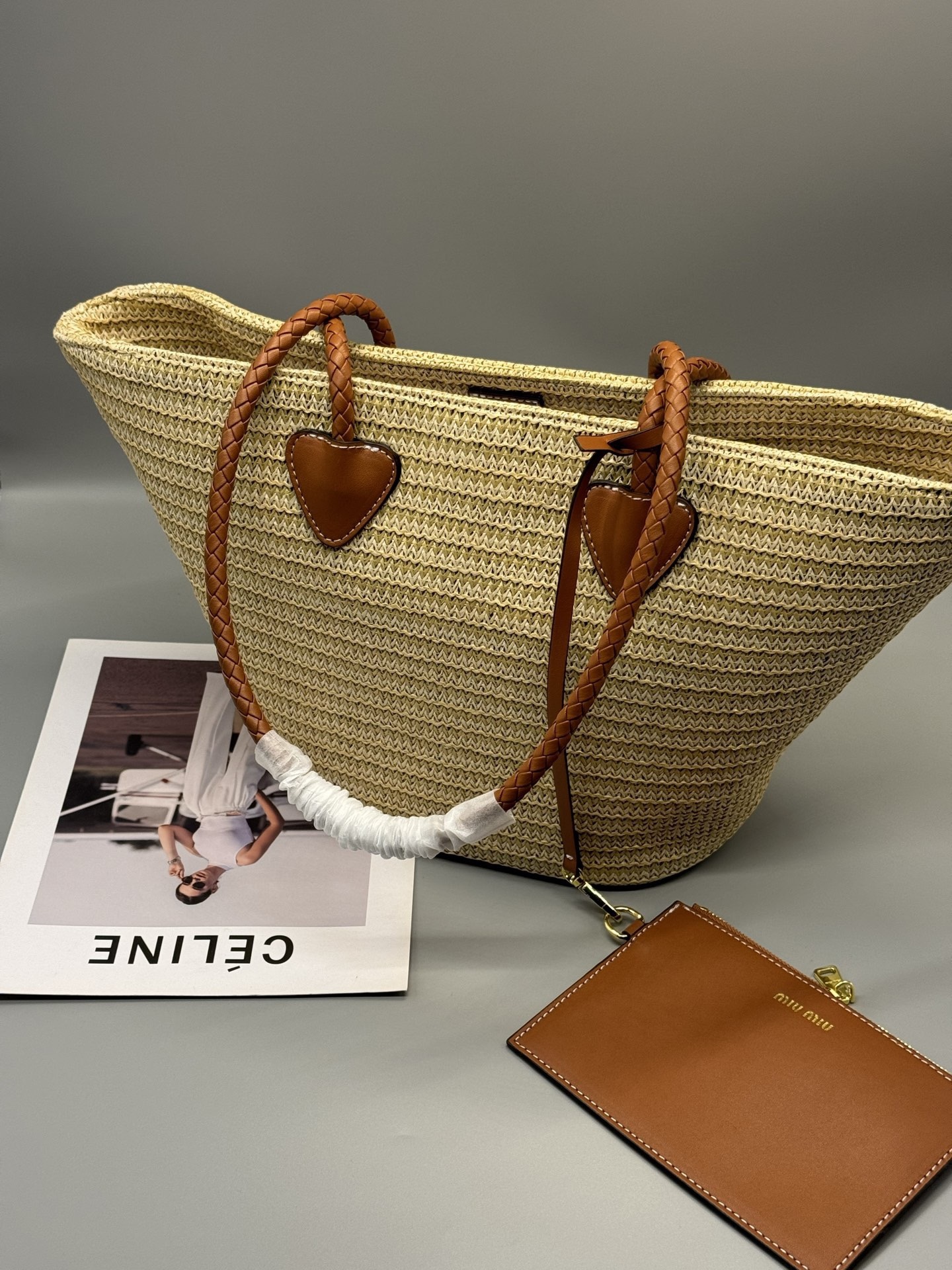 straw bag 24*14*25cm