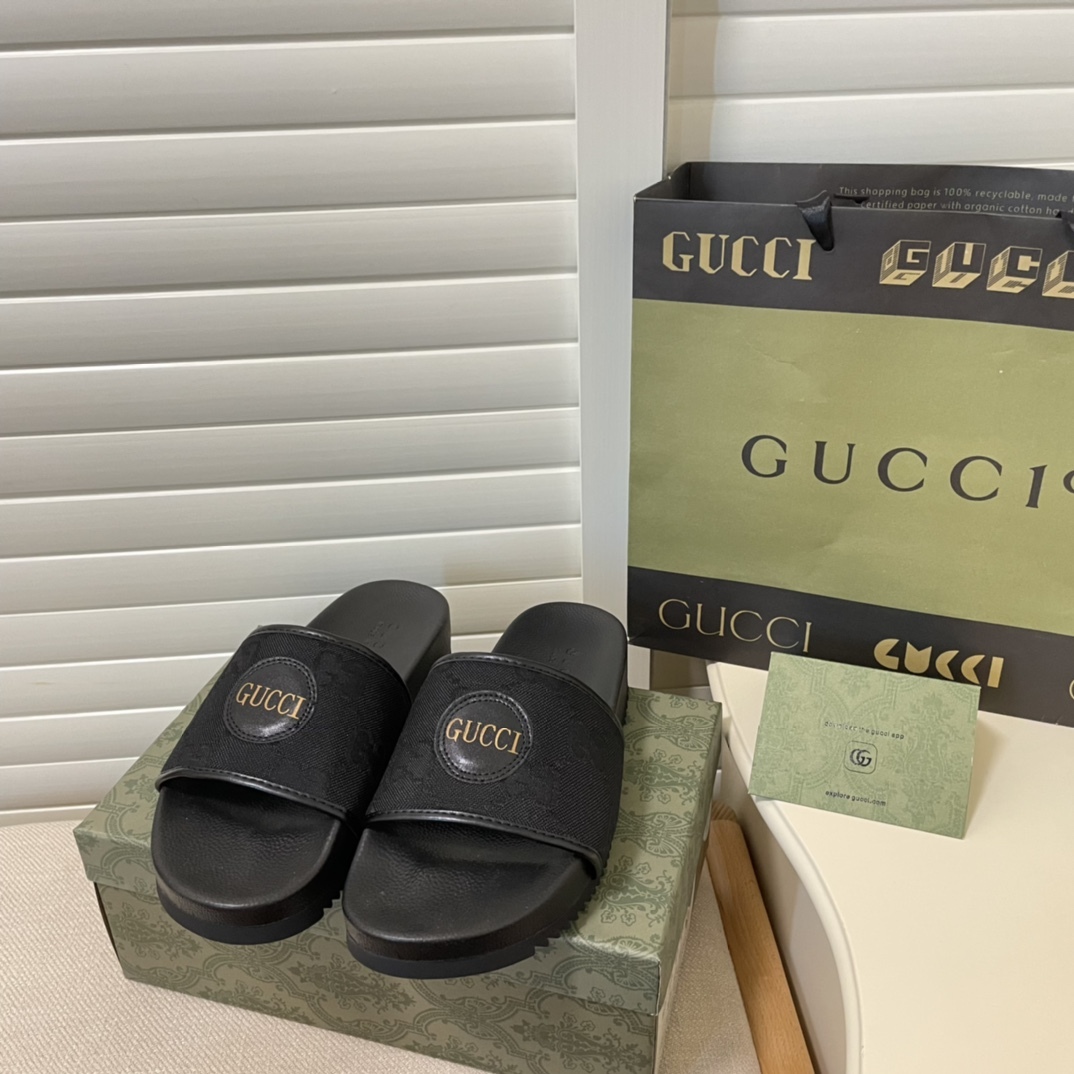 G style couple thick sole sandals-Luxeon