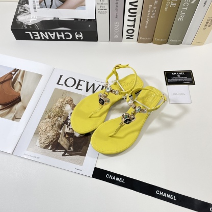 C style 2023 Spring New Love Double Buckle Sandals-Luxeon