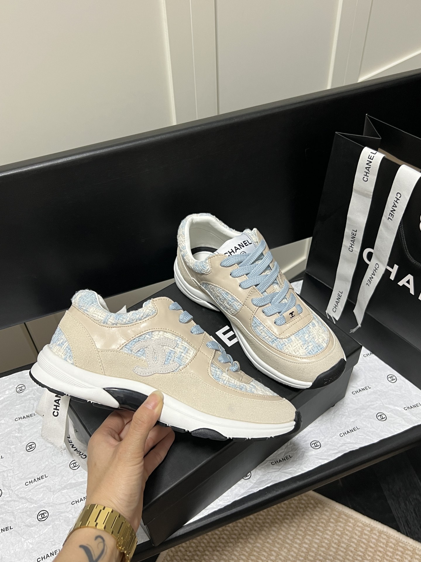 C style counter top casual sneakers-Luxeon