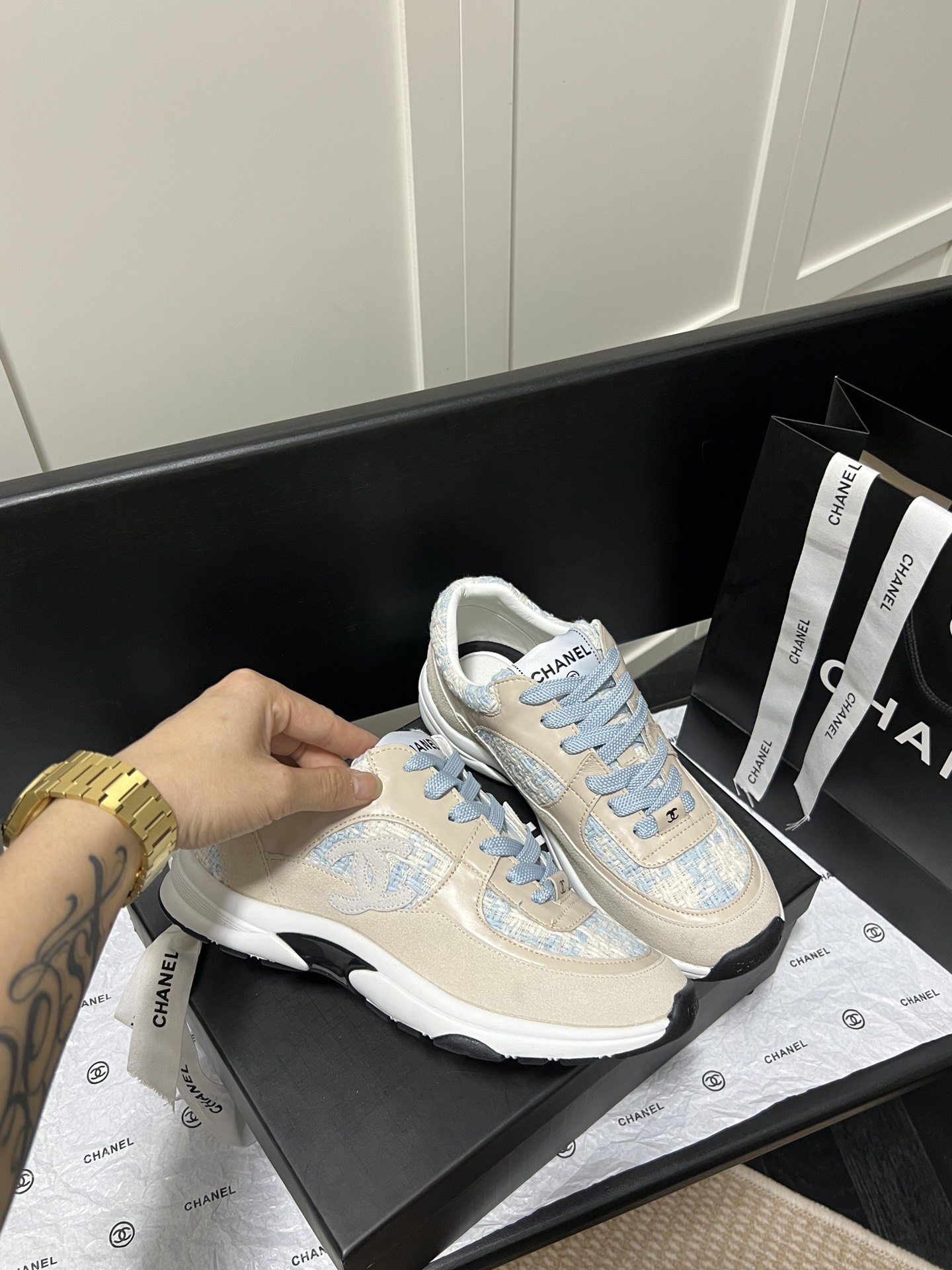 C style counter top casual sneakers-Luxeon