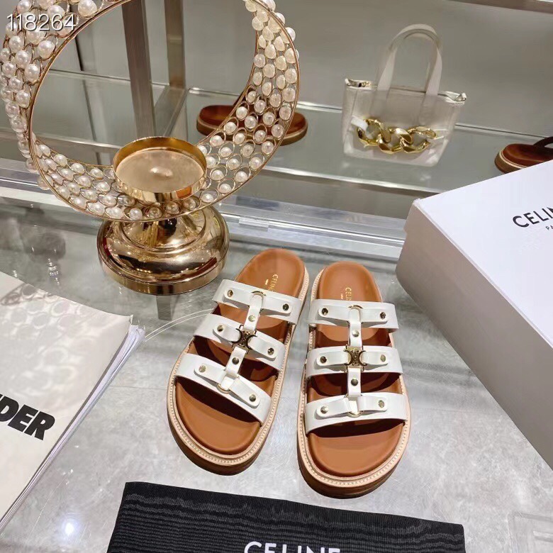 C Style Retro Arc de Triomphe Retro Slippers