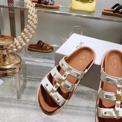 C Style Retro Arc de Triomphe Retro Slippers