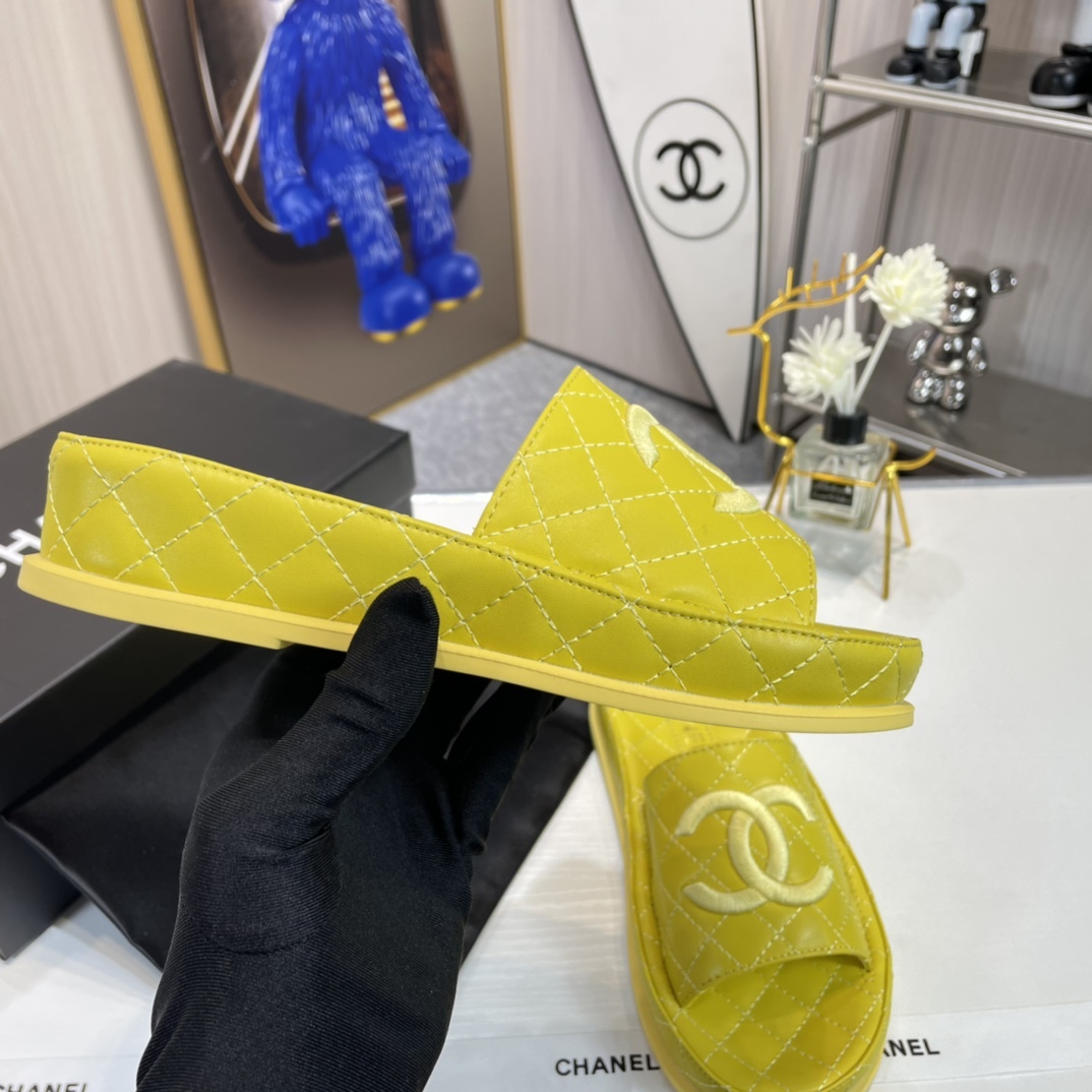 C style summer high-end slippers-Luxeon