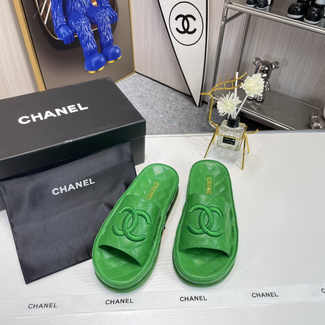 C style summer high-end slippers-Luxeon